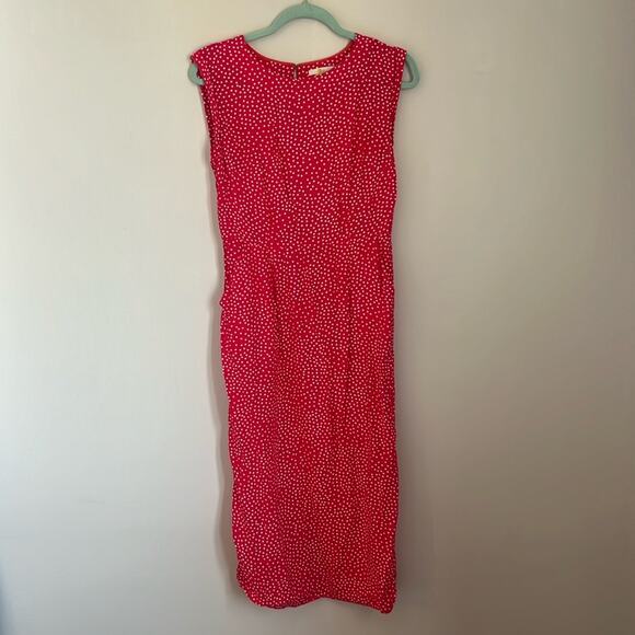 Boden polka dot midi dress with pockets. Size 6 - Picture 1 of 6